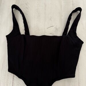 Dynamite Corset Crop Top